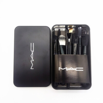 Mac Makeup Brush Set Brush Twelve Iron Box Set Blush Eyeshadow 