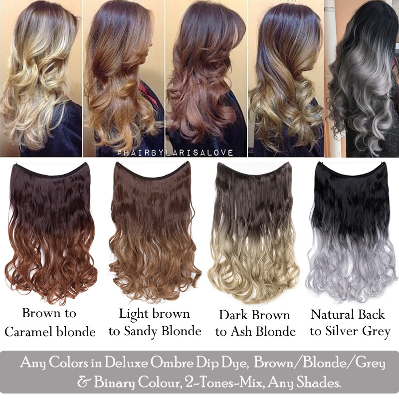 New Arrivals Hidden Halos Secret Wire In As Human Hair
