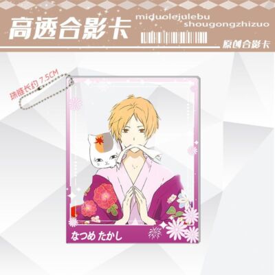 Natsume's Book of Friends Madara Natsume Takashi Acrylic Stand Transparent Card