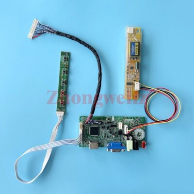 For QD17TL02 1440x900 VGA HDMI 1-CCFL 30 Pin LVDS LCD Controller Board DIY Kit