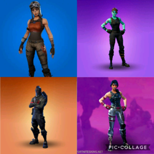 wanted wanted fortnite renegade raider or black knight account - fortnite renegade raider png