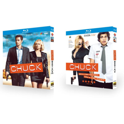 BD Chuck Season 1-5 Blu-ray 8-Disc New Box Set All Region