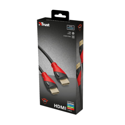 Cavo Trust HDMI 2.0 per Giochi, ad Alta Risoluzione, Veloce e Resistente 4K PS5