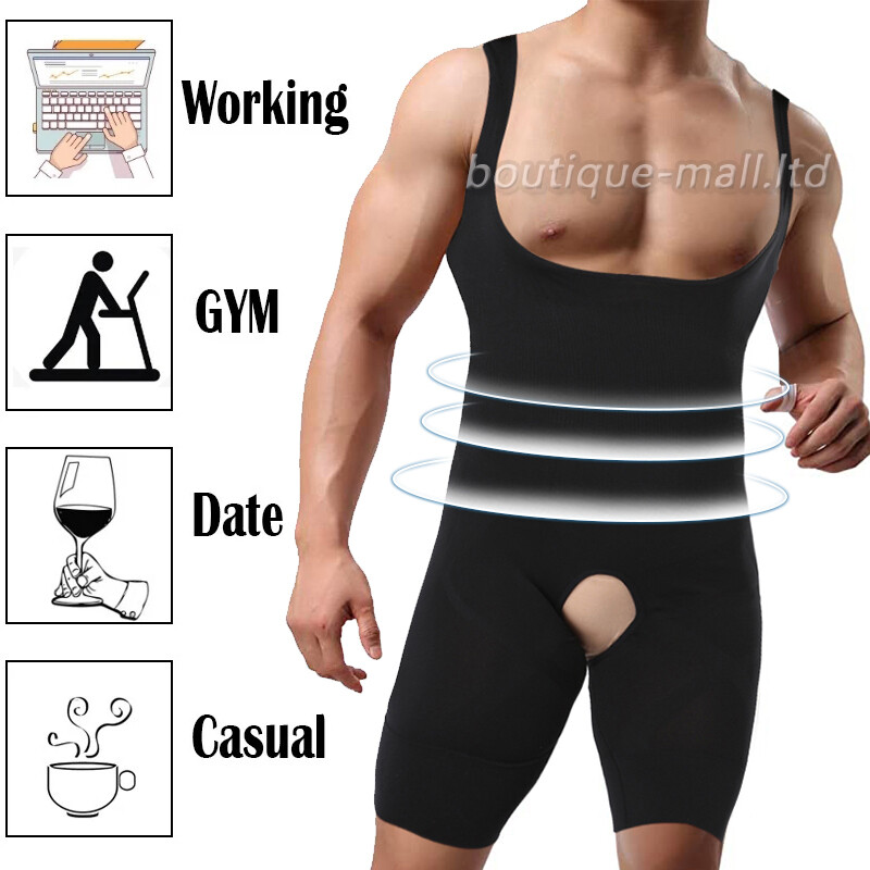 Fajas Colombianas para Hombres Girdle Men Compression Slim Shapewear Body Shaper