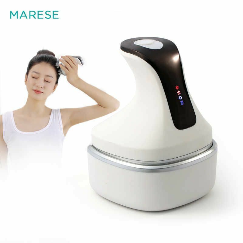 Massaggio Rilassante Rigenera Cute Cuoio Capelluto 4D Cura Salute Testa Dolori