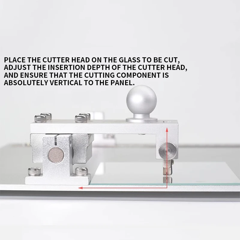 Conductive glass cutter, ITO / FTO / AZO / quartz glass cutting table for labora