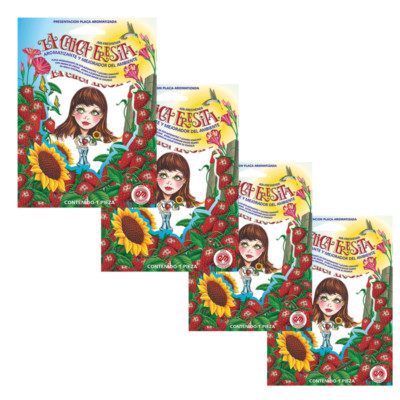 4Pack LA CHICA FRESITA Car Air Freshener Deodorant Strawberry Fresa Aromatizante