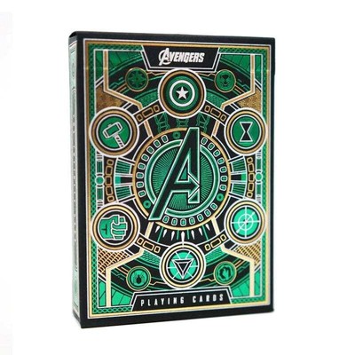 Playing Cards - Theory11 Avengers Green (Single)