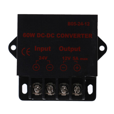 24V to 12V 5A dc dc converter regulator car step down reducer F2BBI