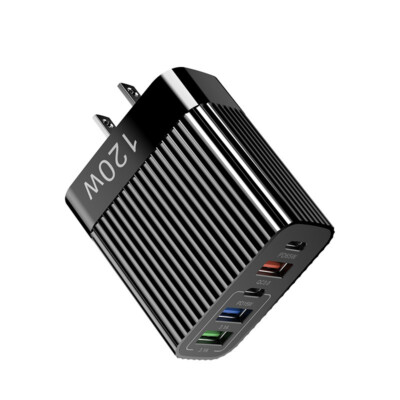 120W Fast Charging USB Type C Wall Charger For iPhone 16 15 Pro MaxPlus Samsung