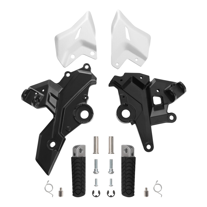 Rider Footrests Footpeg Bracket Fit For Kawasaki Ninja 650 Z650