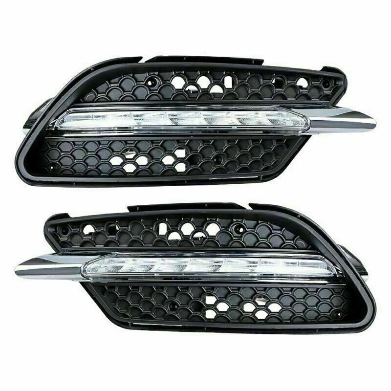 LED DRL Fog Lamps Daytime Running Lights For BENZ W204 C300 Sport 2008-2011