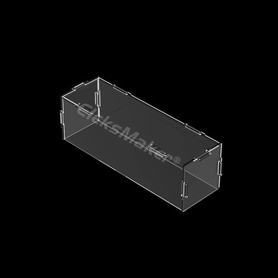 Transparent Acrylic Dust Cover Protective Box for Tube Clock IPS/PRO/PR1/PR2