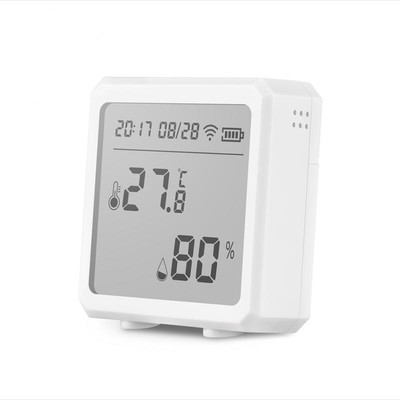 Tuya Zigbee Smart Temperature And Humidity Sensor With LCD Screen Wireless Therm