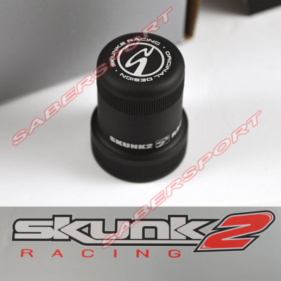 Skunk2 Black VTEC Solenoid Cover for Honda B16A B17A B18C D15 D16 H22A VTEC