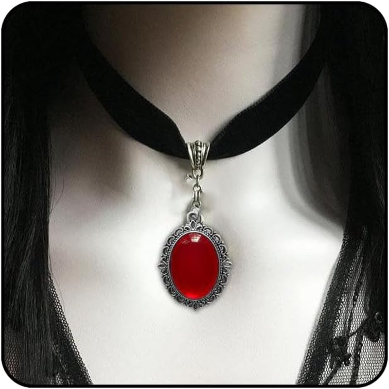 Velvet Choker Necklace for Women Black Lace Choker Layered Classic Black Choker