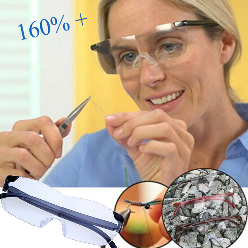 Occhiali con lente di ingrandimento 160% presbiopia per lettura - SPEDIZIONI ...