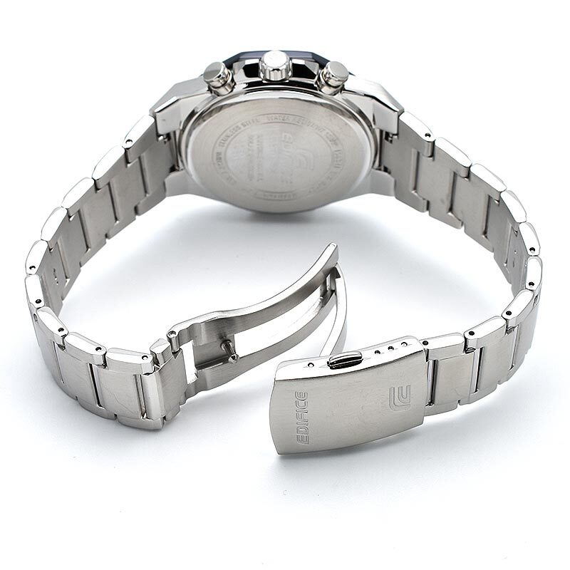 Pre-owned Casio Edifice Efs-s570ydb-2ajf Chronograph Solar Powered Watch Efs-s570ydb-2a