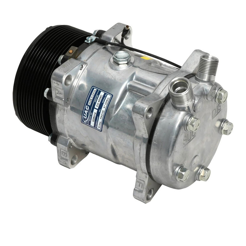 A/C Compressor for Sanden Models 4501-4750/6001-7000/Flex 7/Freightliner - Picture 3 of 7