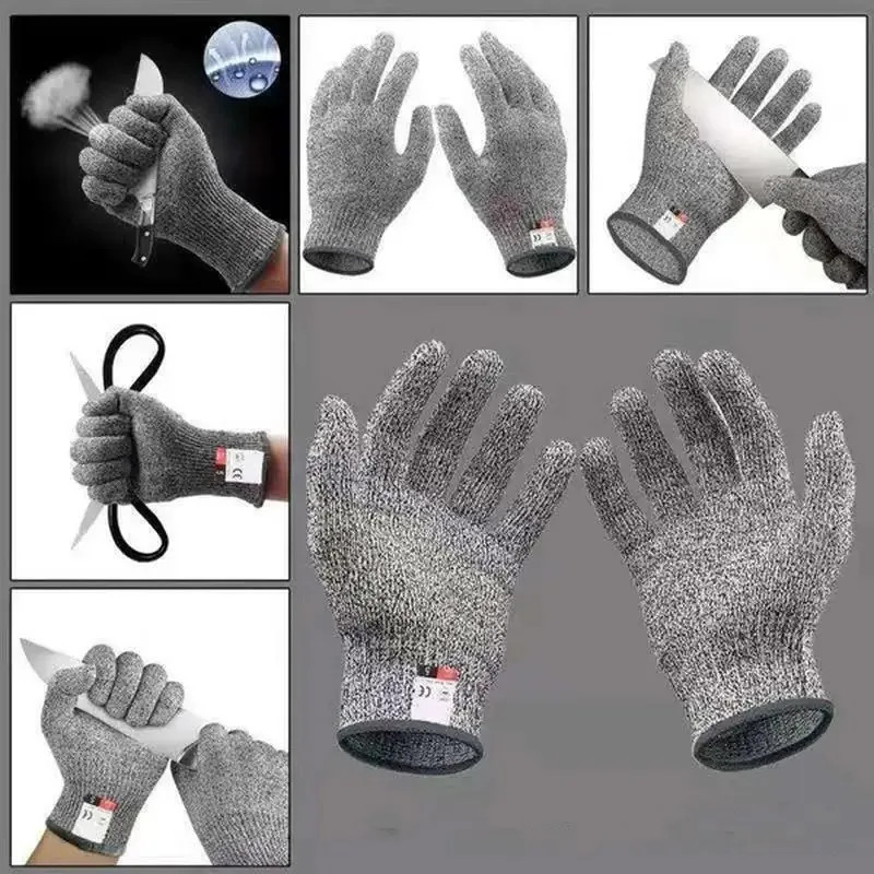 Safety Cut Proof Anti Cut Resistant Kitchen Butcher Gloves Level Class 5