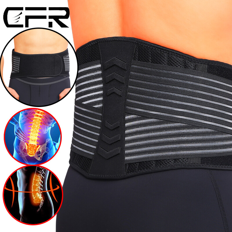 Rücken Stützgürtel Rückenbandage Lendenwirbelstütze Verstellbare Atmungsaktiver