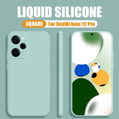 For Xiaomi Poco X5 Pro Redmi Note 12 5G ShockProof Liquid Silicone Case Cover