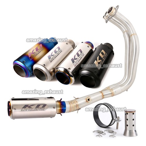 For Yamaha YZF R7 XSR700 MT07 2022 2023 Full System Header Pipe Exhaust Mufflers