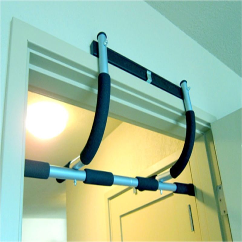 Chin Pull Up Bar Mounted Doorway Extreme Home Gym Fitness Workout