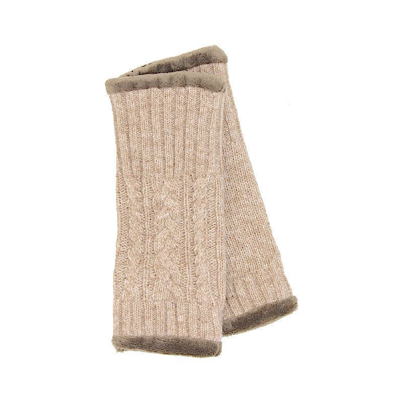 Women's Wool Fingerless Gloves & Mittens