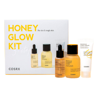 COSRX Full Fit Honey Glow Kit, Nourishing, Kbeauty, Korean Cosmetics, sample