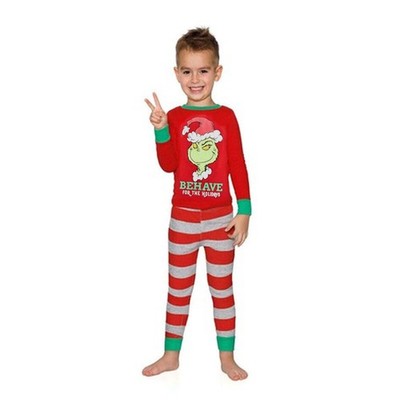 Christmas PJs Family Matching Adult Kids Girls Xmas The Grinch Pyjamas Set UK