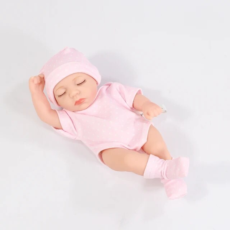 Mini Silicone Reborn Dolls - 20cm Waterproof Vinyl Bebe Dolls for Birthday Gifts