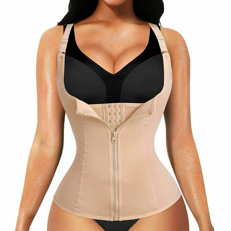 FAJAS REDUCTORAS COLOMBIAN WAIST TRAINER BODY SHAPER SLIMMING VEST CORSET GIRDLE