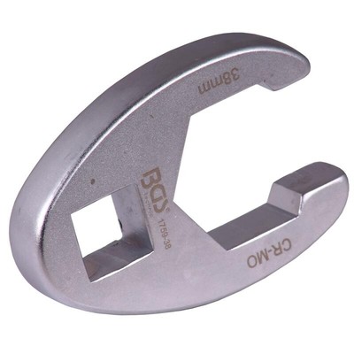 Hahnenfußschlüssel SW 38 mm Offener Ringschlüssel Steckschlüssel Hahnenfuß Nuss