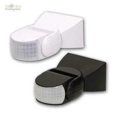 IR Wand-Bewegungsmelder 180° oder 360°, Außen-Sensor-Schalter IP65, Aufputz PIR