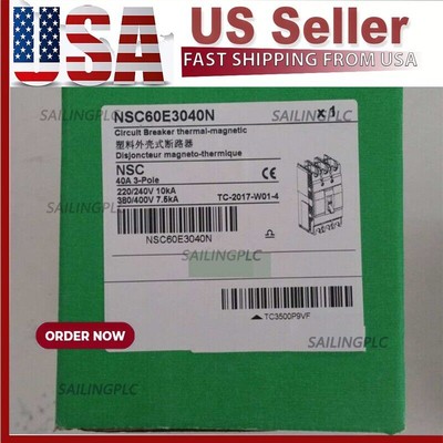 NSC60E3040N Schneider Molded Case Circuit Breaker NSC60E3040N in Box 1pcs