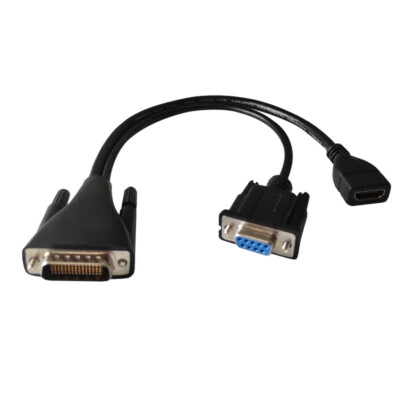 Four-generation lens HDCI to HDMI+DB9 compatible POLYCOM adapter cable RS232