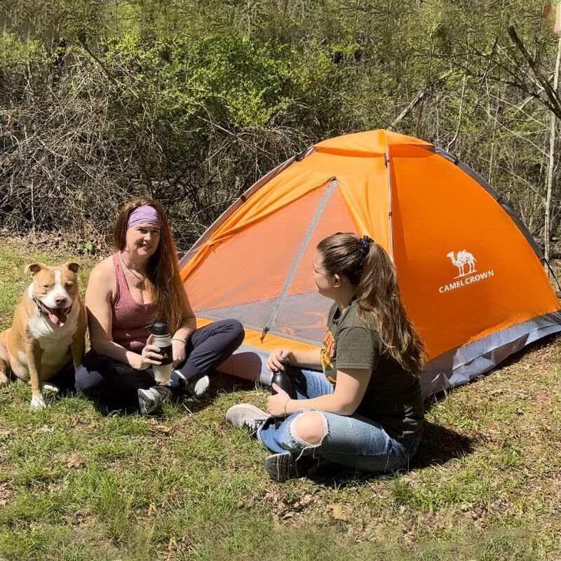 1~2 Person Camping Dome Tent - Waterproof Lightweight Portable Backpacking Tent 