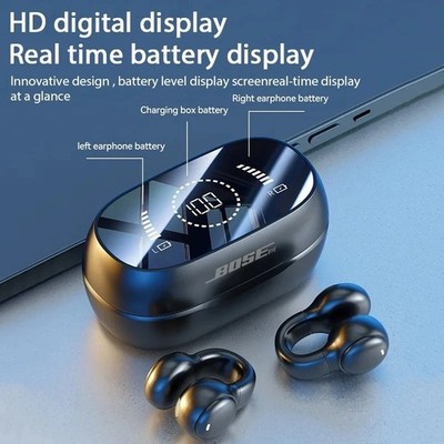 Auriculares inalámbricos Bose M47 clips para los oídos Bluetooth auriculares dep