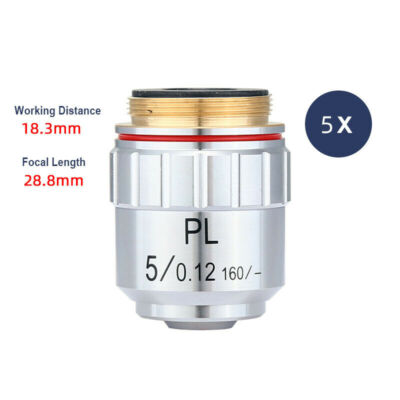 Long Working Distance Plan Achromatic Objective Lens f Metallurgical Microscope