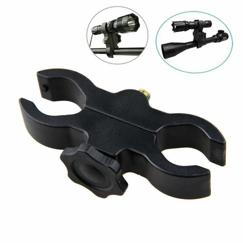 Rifle Scope Sight Mount Torch Light Lamp Laser Gun Bike Bracket Clamp Universal