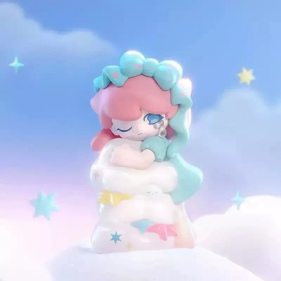 Trouble Sleep-POP MART Azura A Dream About Star Series Figure Confirmed Doll Toy