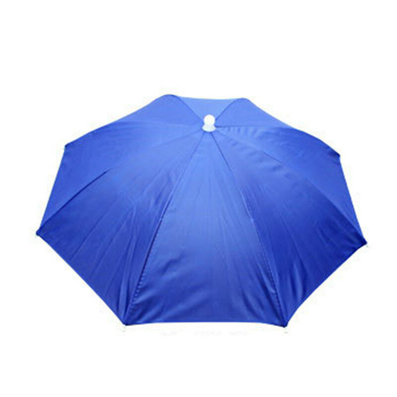 Sun Umbrella Hats Outdoor Hot Foldable Golf Fishing Headwear Camping Head Caps
