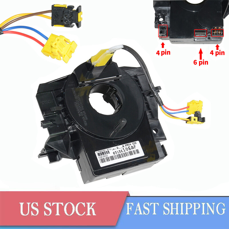 For Jeep Wrangler JK 2007-2018 Clock Spring With Angle Sensor Steering Wheel