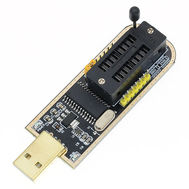 USB Programmer CH341A Series Burner Chip 24 EEPROM BIOS Writer 25SPI Flash SOIC8