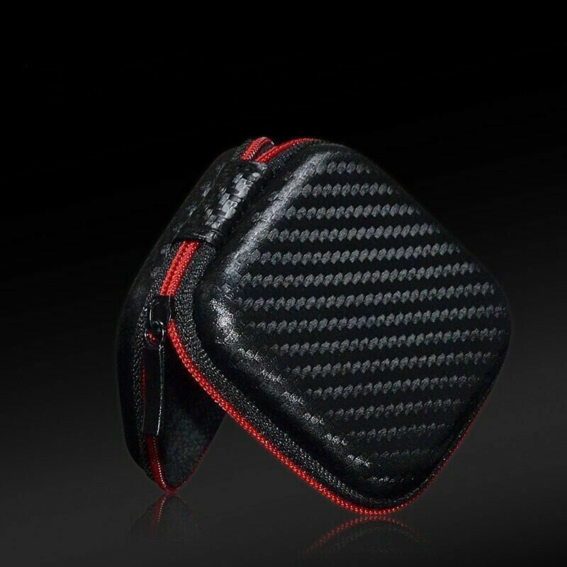 1X Hearing Aid Storage Case Bag Box Zipper for Earbuds IEM for U disk USA Seller