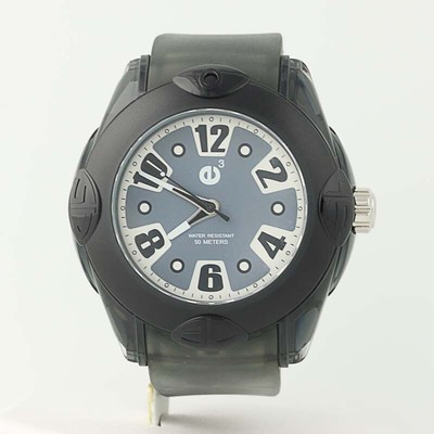 NEW Tendence XL Rainbow Watch Gray Hi-Tech Polycarbonate Quartz 02013051 50m