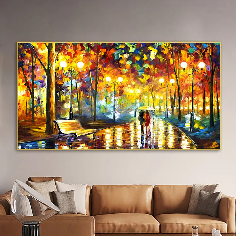Canvas Print Abstract Landscape Canvas Painting Canvas Wall Art Home