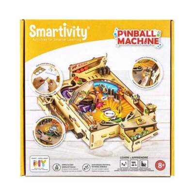 SMRT1169 - SMARTIVITY PINBALL MACHINE LEARNING ABOUT STEAM CONCEPTS