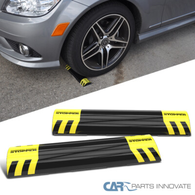 Parking Aid - 2 Garage Target Guide Tire Mat Stop Park